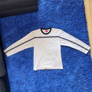 Supreme Tape Stripe Pique Top #supreme #longsleeve #fall #unique #striped